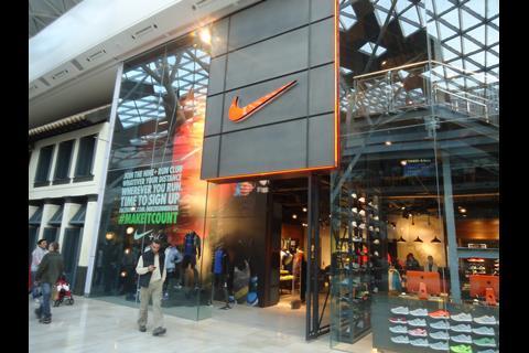 Nike unveils revamped Westfield London 